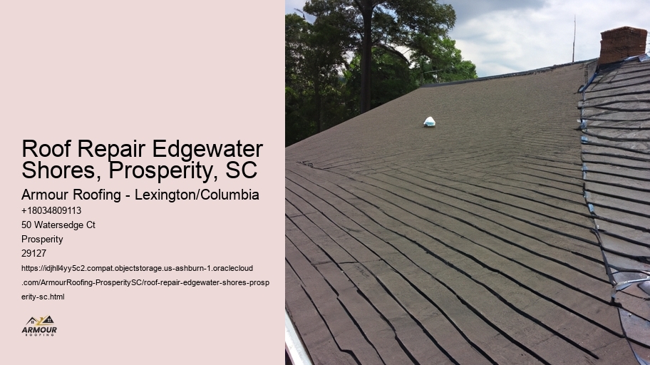 Roof Repair Edgewater Shores, Prosperity, SC