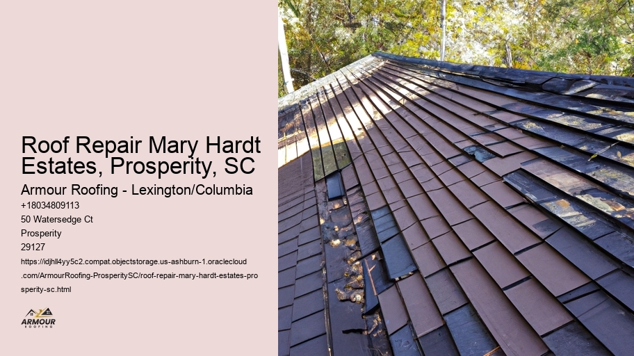 Roof Repair Mary Hardt Estates, Prosperity, SC