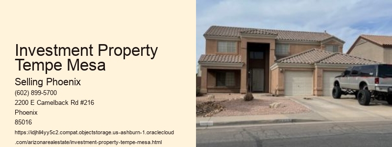 Investment Property Tempe Mesa