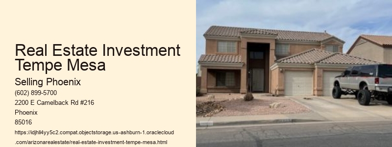 Real Estate Investment Tempe Mesa