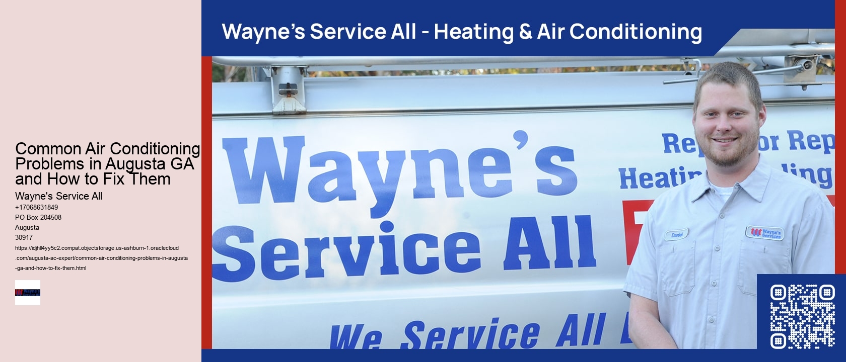 Common Air Conditioning Problems in Augusta GA and How to Fix Them