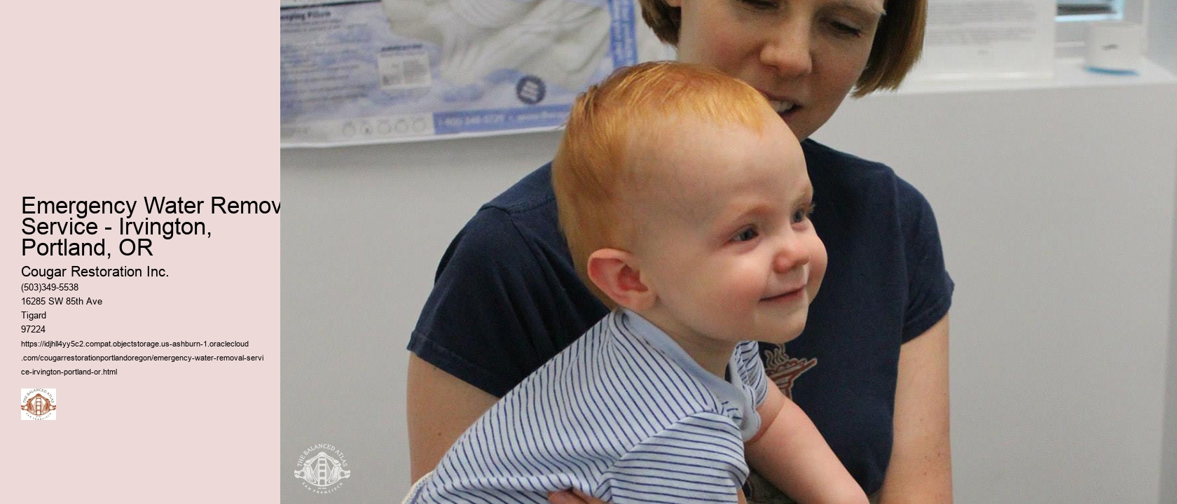 Emergency Water Removal Service - Irvington, Portland, OR