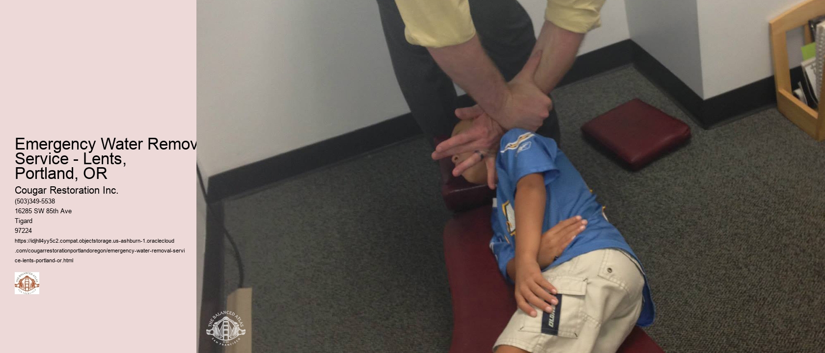 Emergency Water Removal Service - Lents, Portland, OR