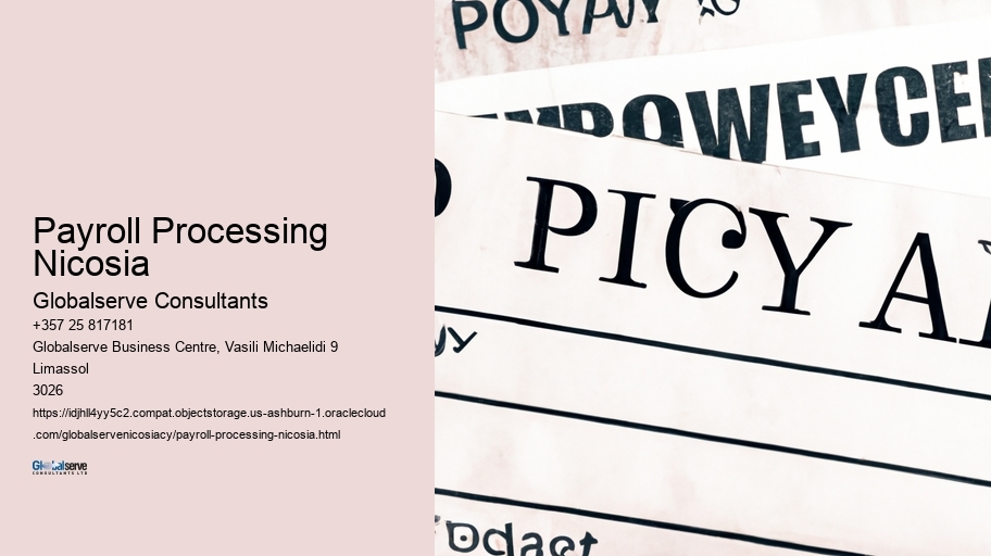 Payroll Processing Nicosia