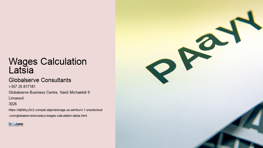 Wages Calculation Latsia