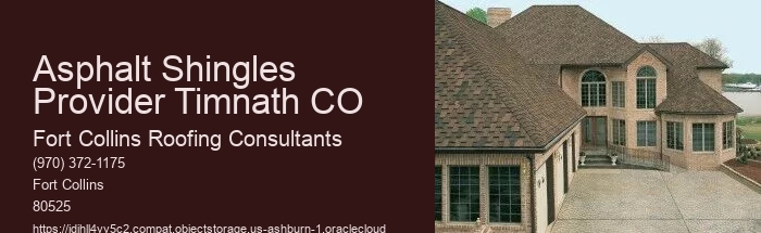Asphalt Shingles Provider Timnath CO