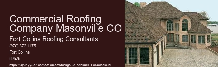 Commercial Roofing Company Masonville CO