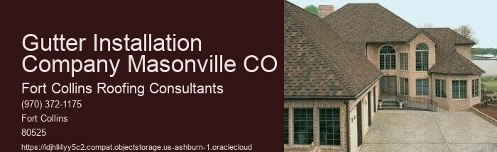 Gutter Installation Company Masonville CO