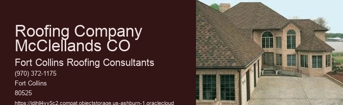 Roofing Company McClellands CO