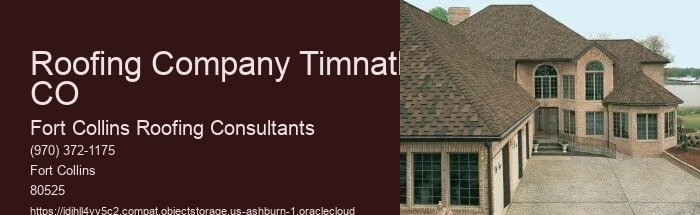 Roofing Company Timnath CO