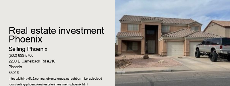 Real estate investment Phoenix