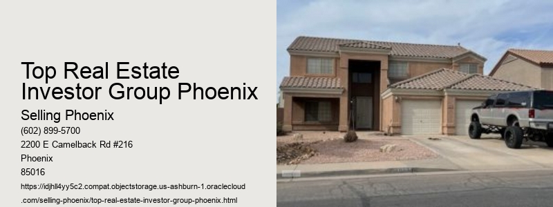 Top Real Estate Investor Group Phoenix
